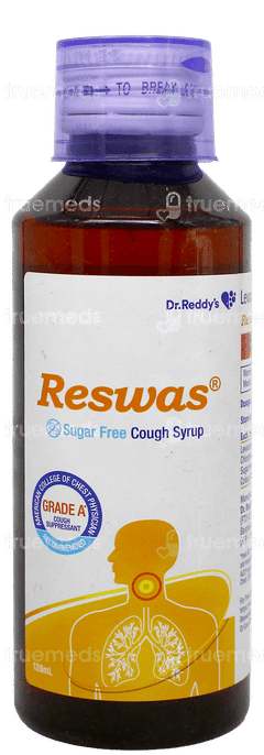 Reswas Sugar Free Syrup 120Ml